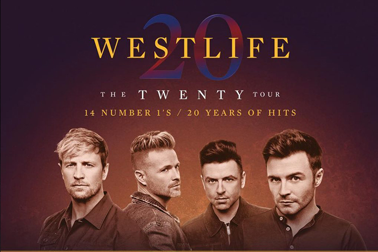 Westlife - The Twenty Tour - Asia Summer 2019